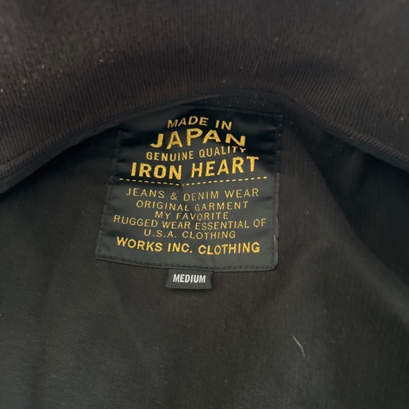 Iron Heart Black Corduroy Tank Jacket - Picture 2 of 6